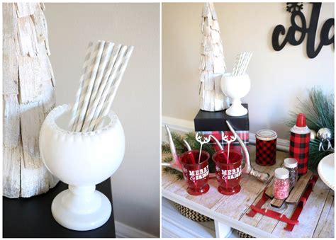 Diy Cozy Christmas Hot Cocoa Bar Fun