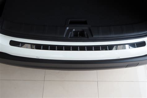 Rear Bumper Protector Nissan Qashqai J Stainless Steel High Gloss Cpe