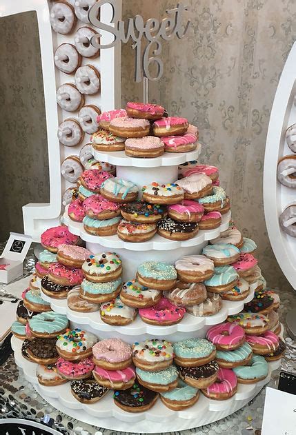 Donut Tower Donut Cake Long Island Sweet Displays Nyc