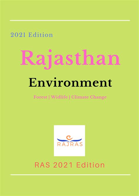 Rajasthan Environment Rajras Ras Exam Preparation