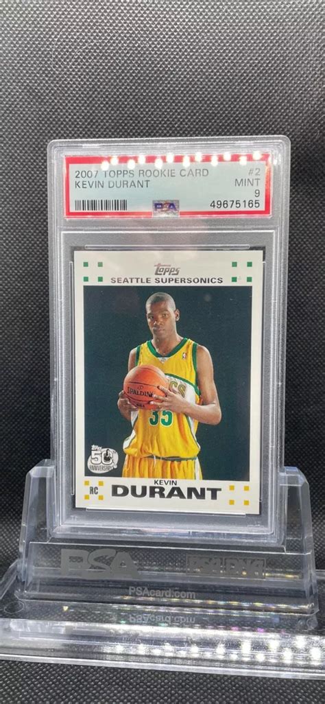 Topps Kevin Durant Rc Psa Operone De