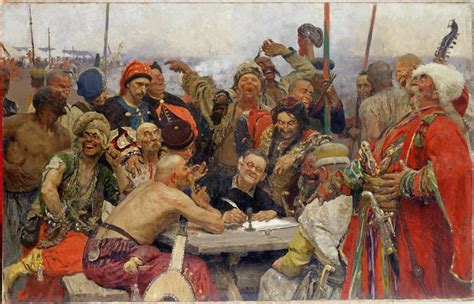 The Reply of the Zaporozhian Cossacks to Sultan Mahmoud IV, 1878 - 1891 ...