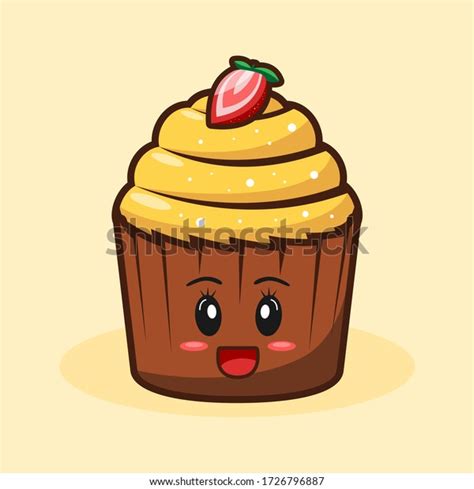 Cartoon Cupcake Clipart