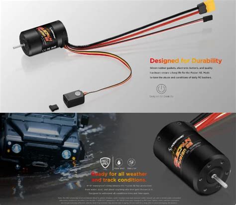 Hobbywing Quicrun Fusion Se 1800kv Sensored Brushless Motor Built In