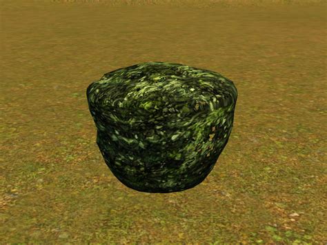 The Sims Resource Tall Large Cropped Hedge