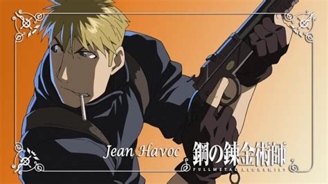 Jean Havoc Fullmetal Alchemist Fma