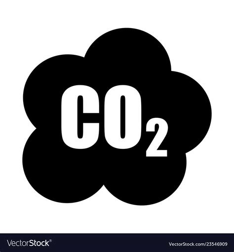 Carbon Dioxide Symbol Royalty Free Vector Image The Best Porn Website