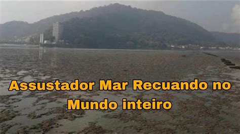 RECUO DO MAR NO NORDESTE É UM SINAL DE TSUNAMI tsunami 2023 praia