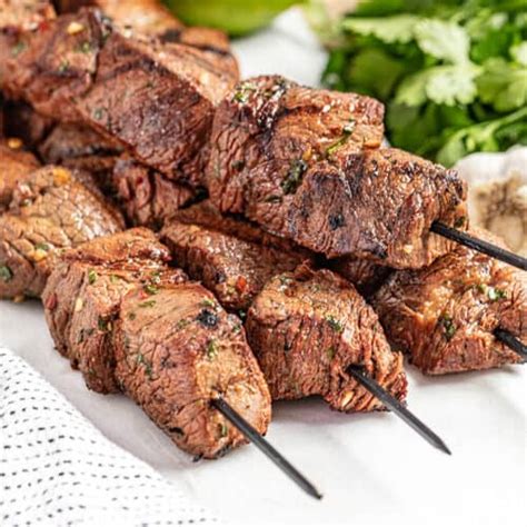 Easy Marinated Beef Kabobs