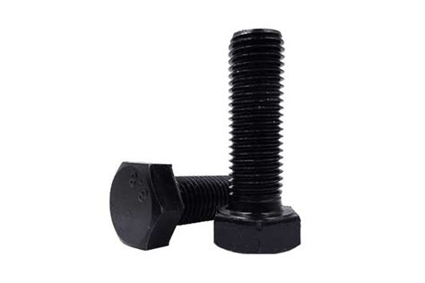 hex Head Bolt DIN933 High Strength Black Carbon Steel Stainless Steel ...