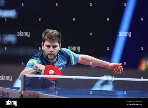 Ukrainian Born German Table Tennis Player Dimitrij Ovtcharov Plays