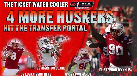 Nebraska Football Has 4 More Players Hit The Transfer Portal Huskers