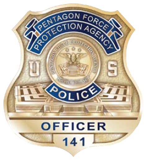 Pentagon, Police badge, Police