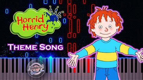 Horrid Henry Theme Piano Cover and Tutorial - YouTube