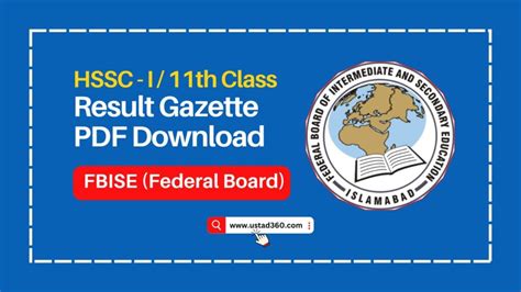 Bise Lahore Board Th Class Result Gazette Pdf Ustad