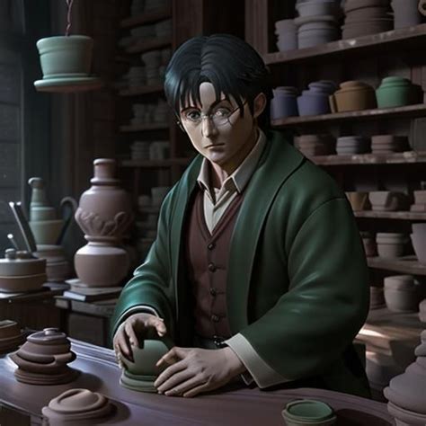 Potter In The Pottery Ai Generated Artwork Nightcafe Creator