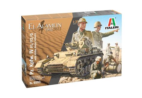 Italeri Pz Kpfw Iv Ausf F F G With Afrika Korps Infantry