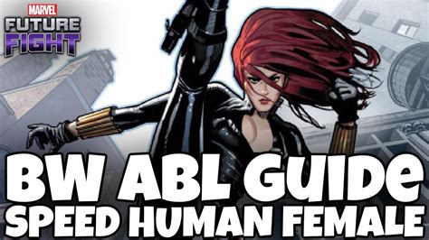 Black Widow Abl Guide Speed Human Female Fracture Season Youtube