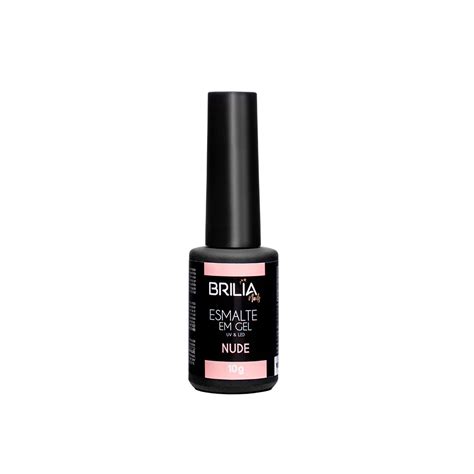 ESMALTE EM GEL NUDE 10G BRILIA NAILS