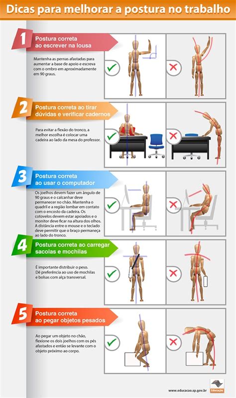 Confira Cinco Dicas Valiosas Para Melhorar A Postura No Trabalho