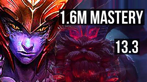 SHYVANA Vs ORNN TOP 1 6M Mastery 1000 Games 4 1 2 EUW Master