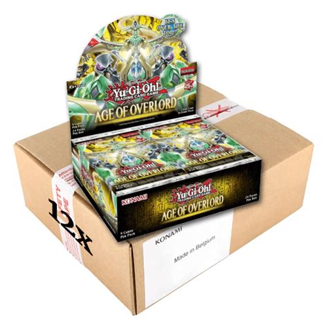 Yu Gi Oh Et Del Sovrano Case X Box Buste Age Of Overlord A