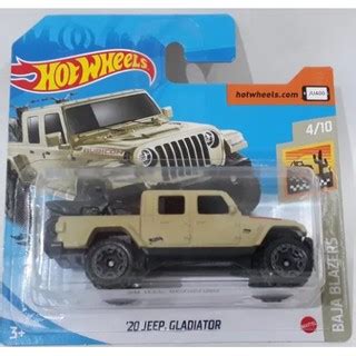 Hot Wheels Jeep Gladiator Bege Ghd Escala No Blister Lacrado Shopee Brasil