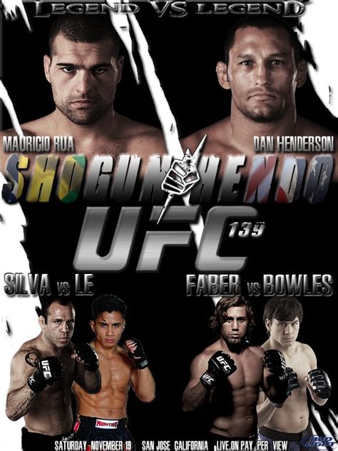 MMA Fight Opinion: UFC 139 "Shogun" vs "Hendo" Picks & Prognostications