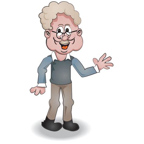 grandpa cartoon character 2172952 Vector Art at Vecteezy