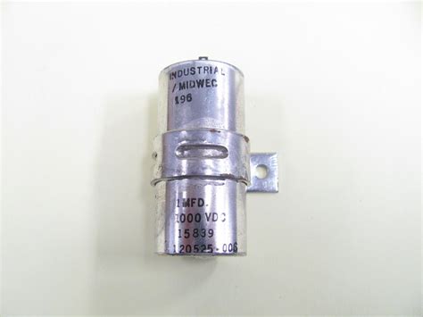 Spec 15839 1 uF 1000 VDC Capacitor - Capacitor Industries