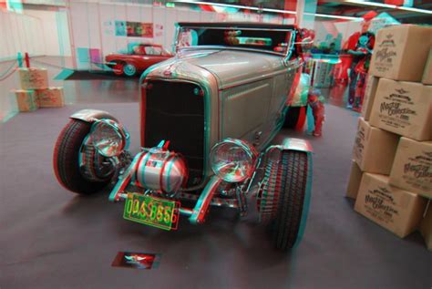 D Anaglyph Glasses Hot Rod Vintage Cars Wallpapers Hd Desktop