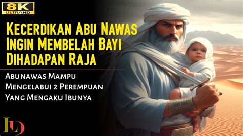 Kecerdikan Abu Nawas Yang Ingin Membelah Bayi Membuat Sang Raja Takjub