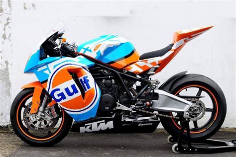 2015 KTM 1190 RC8 R Gulf Racing Ktm Racing Bikes Ktm Rc8