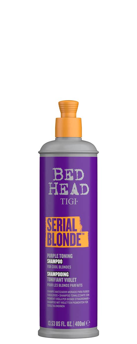 Bed Head By Tigi Serial Blonde Purple Shampoo For Cool Blonde Hair 13