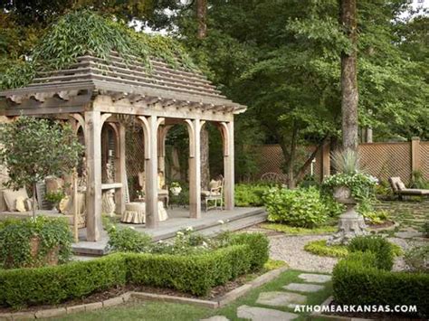 Beautiful Backyard Ideas and Garden Design Blending Classic English and French Styles