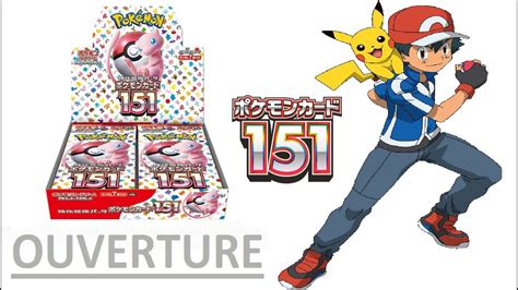 Pokémon Card 151 Display 20 Boosters Box Japonais Ouverture YouTube