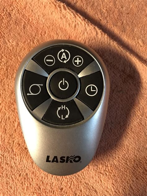 Lasko Oscillating Tower Fan Replacement Button Remote Control Silver