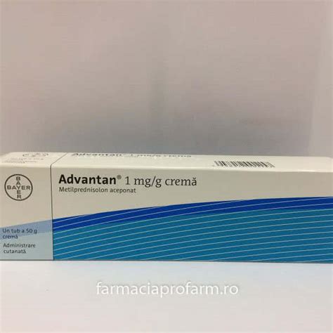 Advantan 1 Mg G X 50 G Crema Medicament Farmacia Profarm