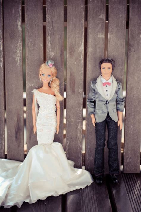 Real Wedding Album Barbie And Ken No Really Its Phenomenal