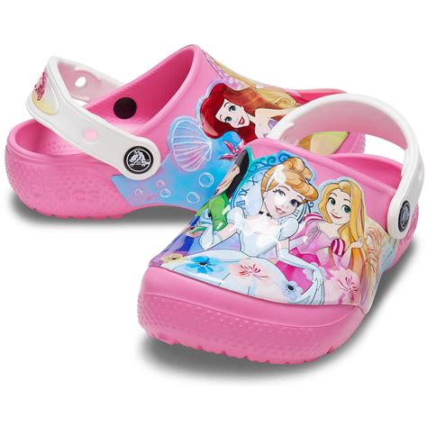 Papuci Crocs Fun Lab Disney Princess Patch Roz Emag Ro