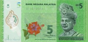 banknote  ringgit malaysia   issue worp
