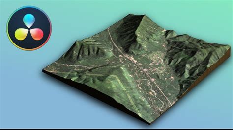 Making A 3d Map With Nasa Data In Davinci Resolve Youtube