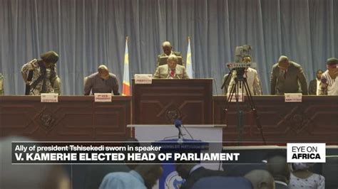 Vital Kamerhe, ally of President Tshisekedi, sworn in as DR Congo parliament speaker - Eye on Africa