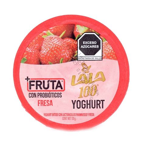 Yoghurt Batido Lala 100 Fruta Fresa De 120 G Walmart