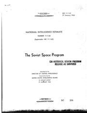 Soviet Space Program 1965 : Free Download, Borrow, and Streaming ...