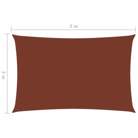 Voile D Ombrage Rectangulaire X M Marron Imperm Able Voile Ombrage