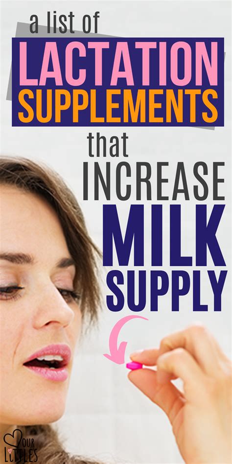 11 Best Lactation Supplements To Help Increase Milk Supply Love Our