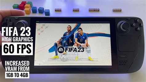 Fifa 23 High Graphics 60 Fps And Hypermotion 2 Steam Deck Handheld