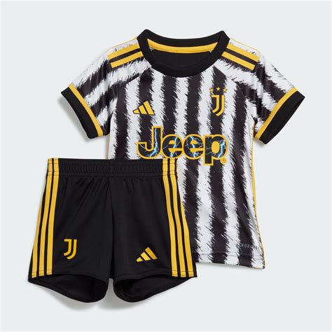 adidas Juventus 23/24 Home Kit Kids - Black | adidas KE