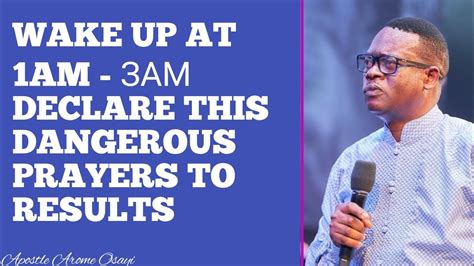 Wake Up At Am Declare This Dangerous Prayers To See Results